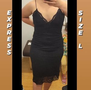 Express Lace Strappy Dress